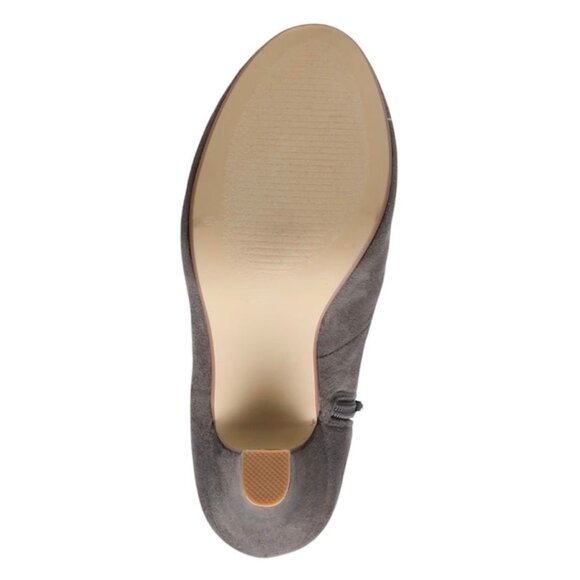 JOURNEE COLLECTION PIPER Women's Cagey Upper Ankle Boot Heel Booties Grey Size 9 - Picture 10 of 10